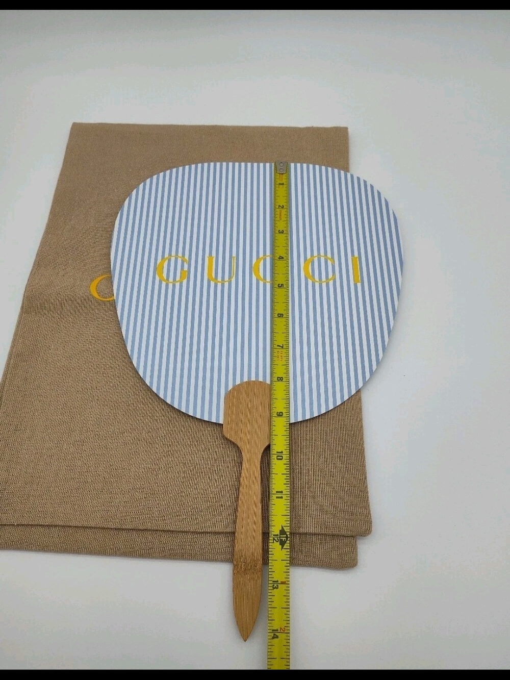 GUCCI 2023 Summer Novelty Hand Fan Japan Limited Promotional Collector Piece - Picture 9 of 9